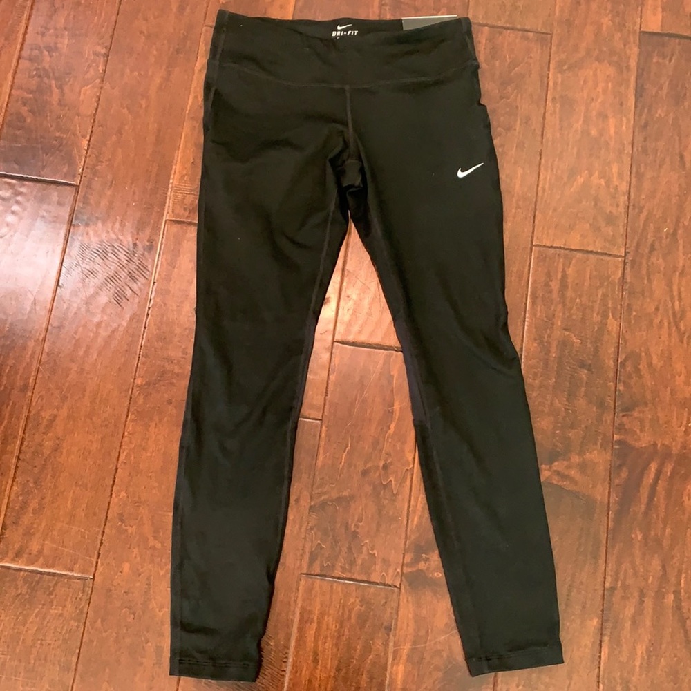 Nike Epic Run Black Running Tights NWT Medium